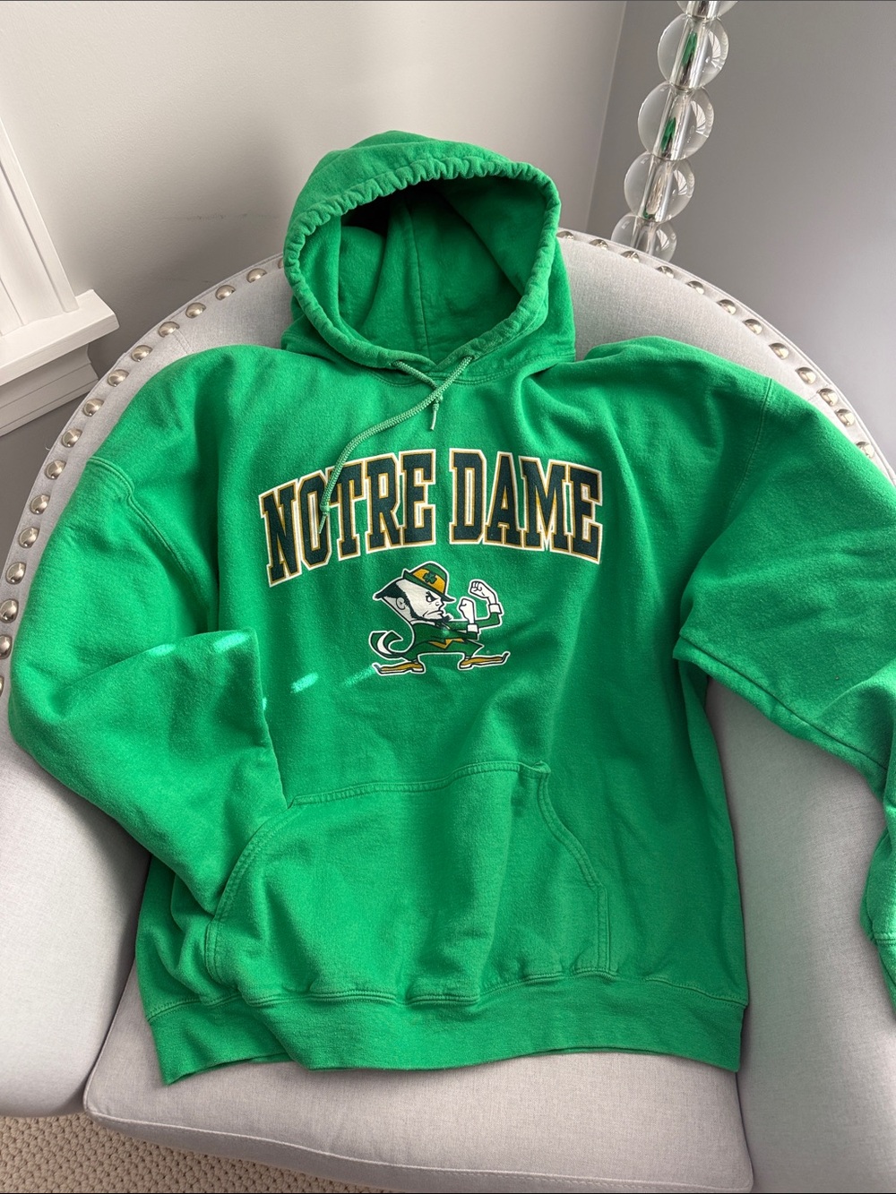 Fanatics Notre Dame Green Pullover Hoodie